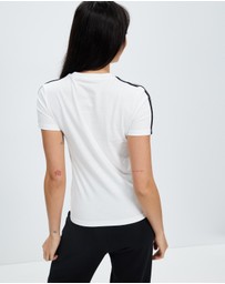 adidas Sportswear - Loungewear Essentials Slim 3-Stripes Tee