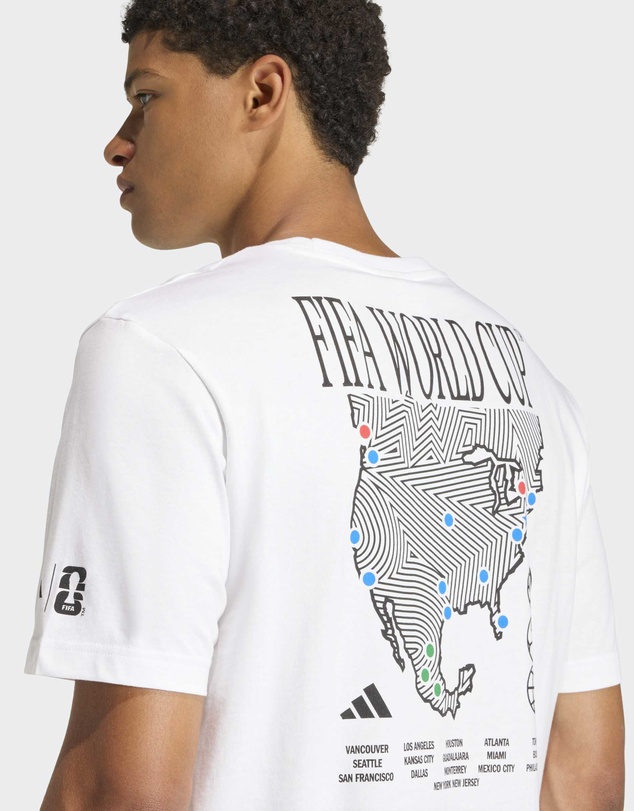 adidas Sportswear - FIFA World Cup 26™ Map Graphic T-Shirt Mens