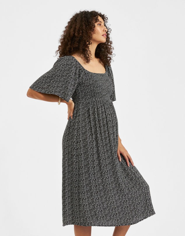Ripe Maternity - Emmy Shirred Dress