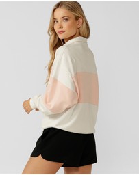 Lorna Jane - Sports Quarter-Zip Sweat