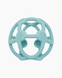 Playground - Silicone Teething Ball - Light Blue