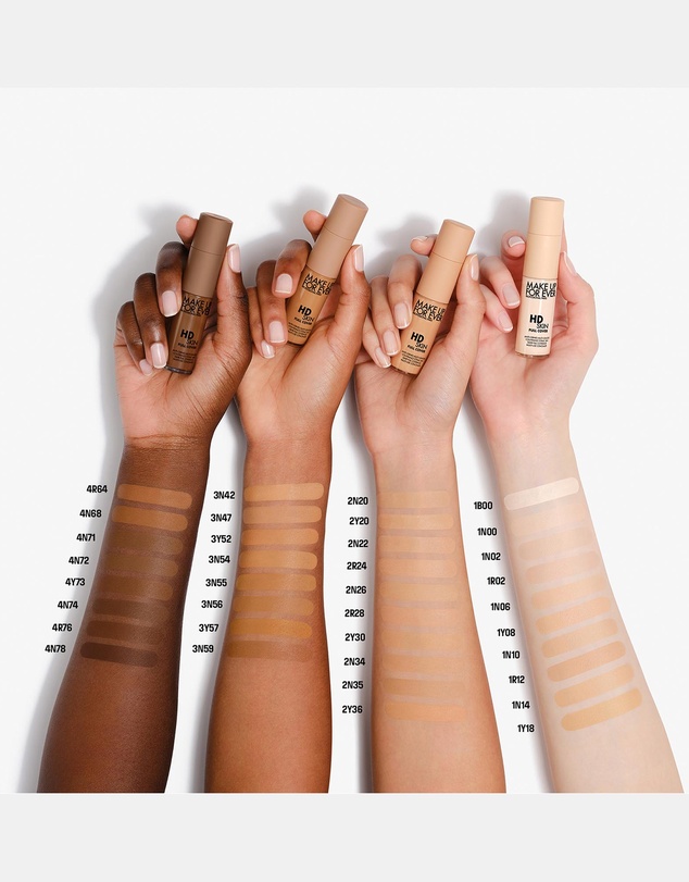 MAKE UP FOR EVER - HD Skin Full Cover Concealer Multi-Use Concealer with Niacinamide & Hyaluronic Acid