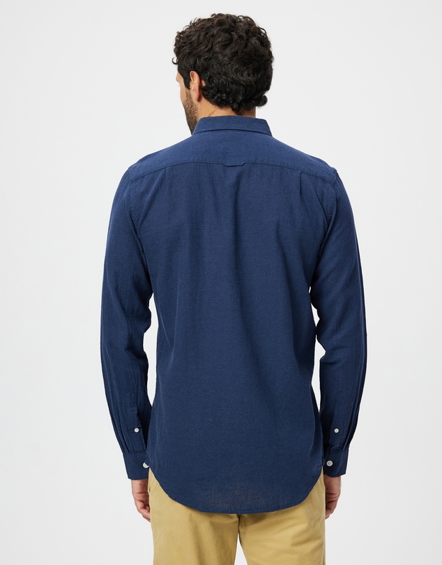 Staple Superior - Hamilton Linen Blend LS Shirt