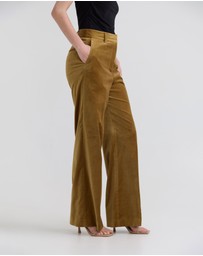 Oxford - Lydia Stretch Velvet Pants