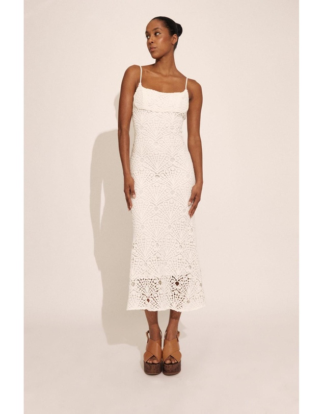 Bardot - Adoni Crochet Midi Dress