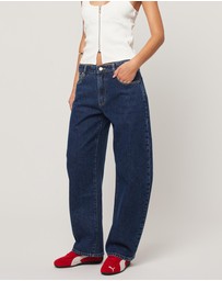 Abrand - 95 Mid Barrel Jeans