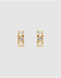 FAIRLEY - White Topaz Huggies