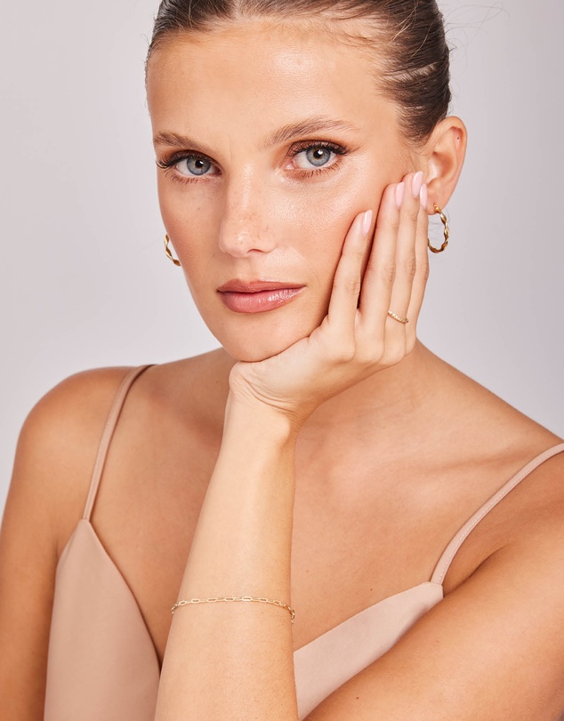 Zoe Olivia - 9K Gold Essential Link Bracelet