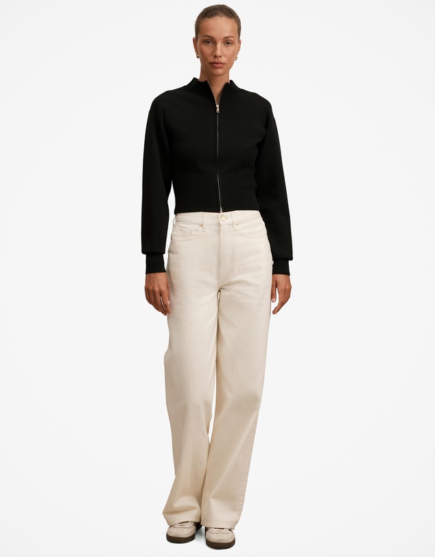 Forever New - Hanna Zip Knitted Jacket
