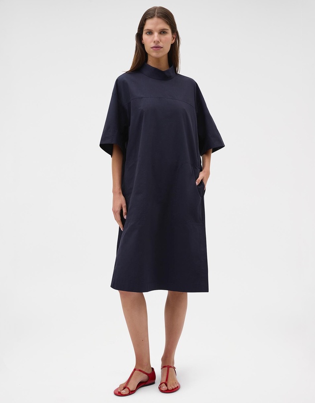 Oroton - Mock Neck Popover Dress
