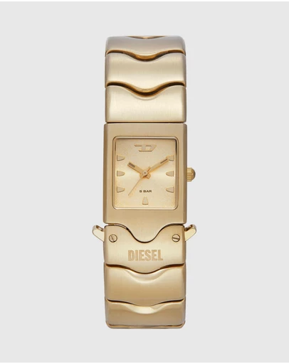 Diesel - Closer Gold Tone Analogue Watch