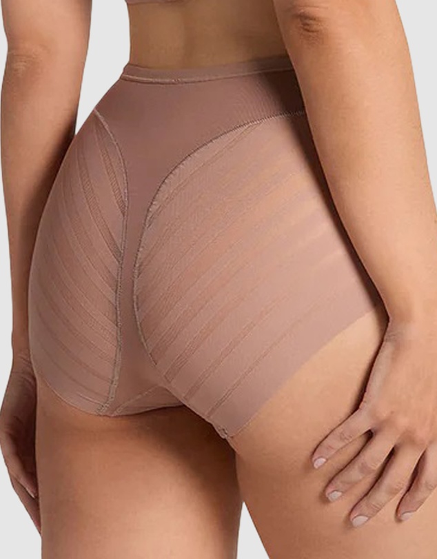 Leonisa - Lace Stripe Undetectable Seamless Shaping Brief