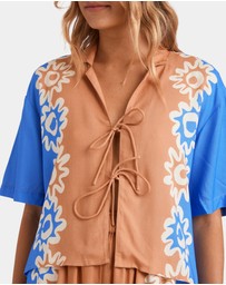 Billabong - Womens Trippin Dippin Short Sleeve Shirt
