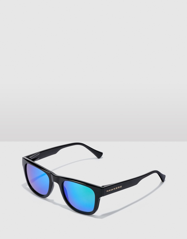 Hawkers Co - HAWKERS - Black and Blue Polarized TOX Sunglasses for Men and Women UV400