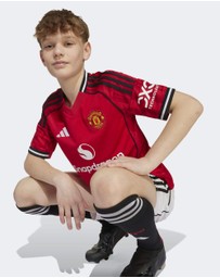 adidas Performance - Manchester United 25/26 Home Football Jersey Kids