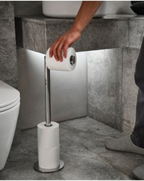 Joseph Joseph - EasyStore™ Luxe 2-in-1 Toilet Roll Stand