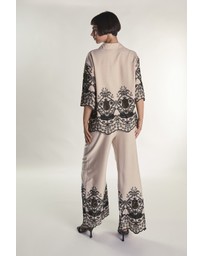 Glamorous - Tie Waist Floaty Trousers