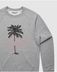 Vacancy Co - Tropical Crewneck - Youth