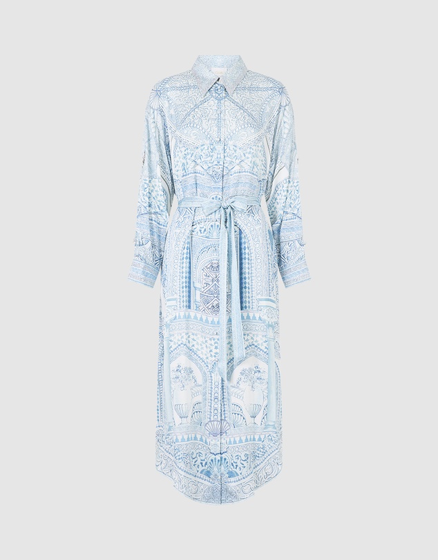 Camilla - Shirt Dress With Back Button Detail