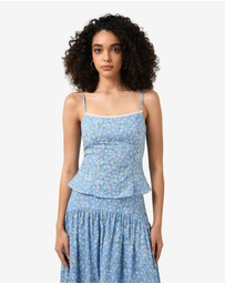 Forcast - Alisa Cami Floral Top