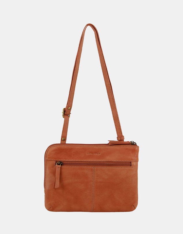 Pierre Cardin - Pierre Cardin Leather Ladies Crossbody Bag