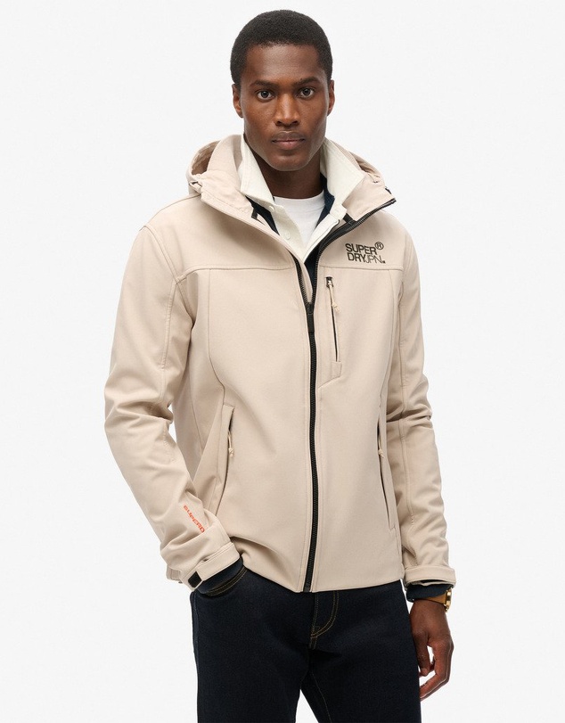Superdry - Hooded Soft Shell Trekker Jacket