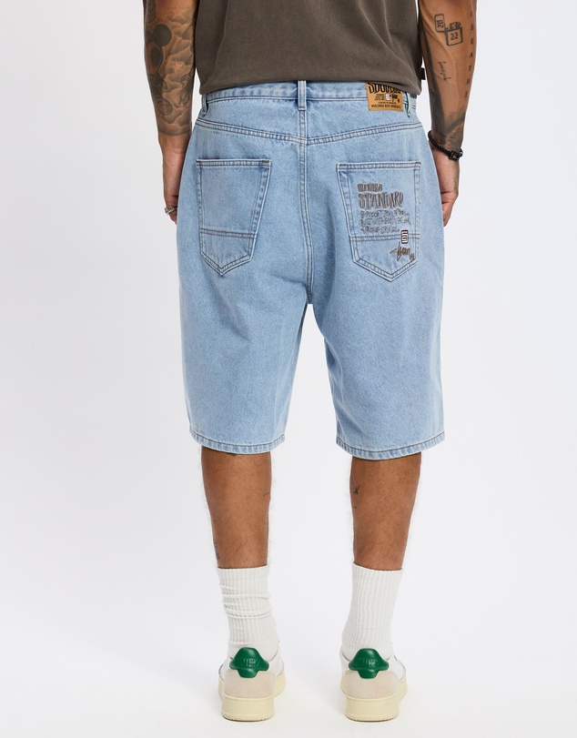 S Double - Emb 5 Pocket Shorts
