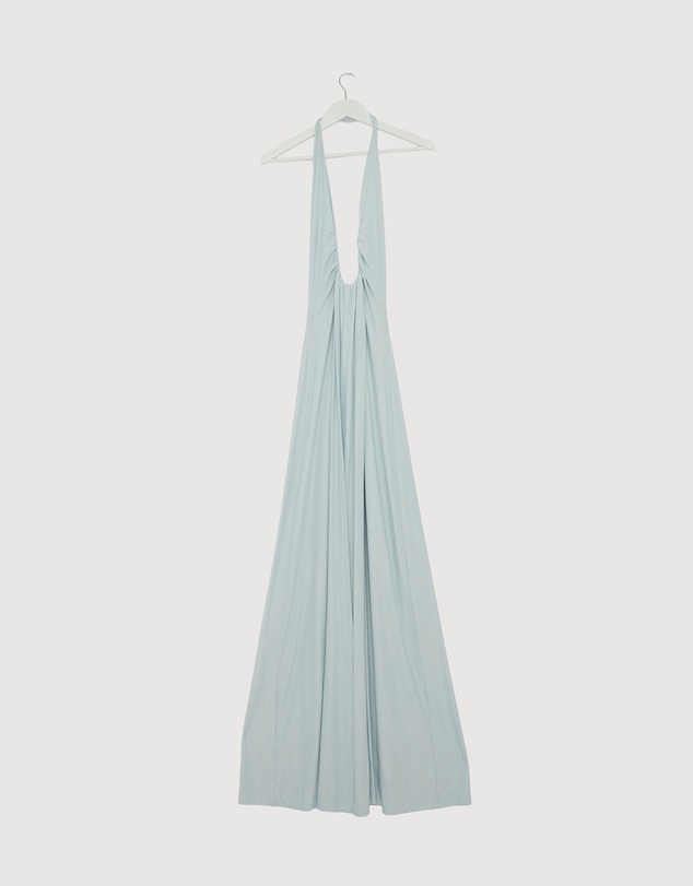 Revibe - Repaired MISHA Jennifer Cupro Maxi Dress - AU 8
