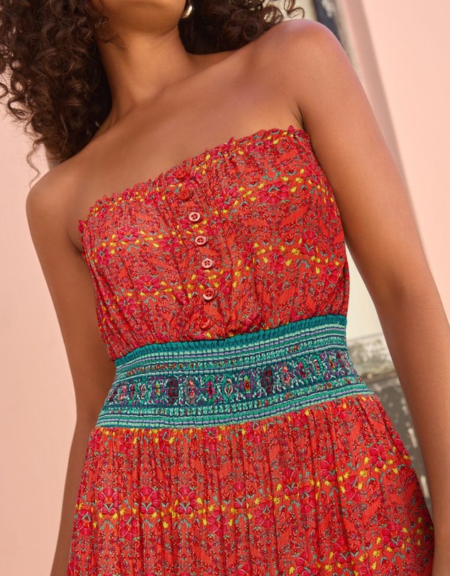 NEXT - Bandeau Midi Summer Dress