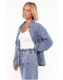 Petal & Pup - Remy Denim Utility Jacket - Medium Wash