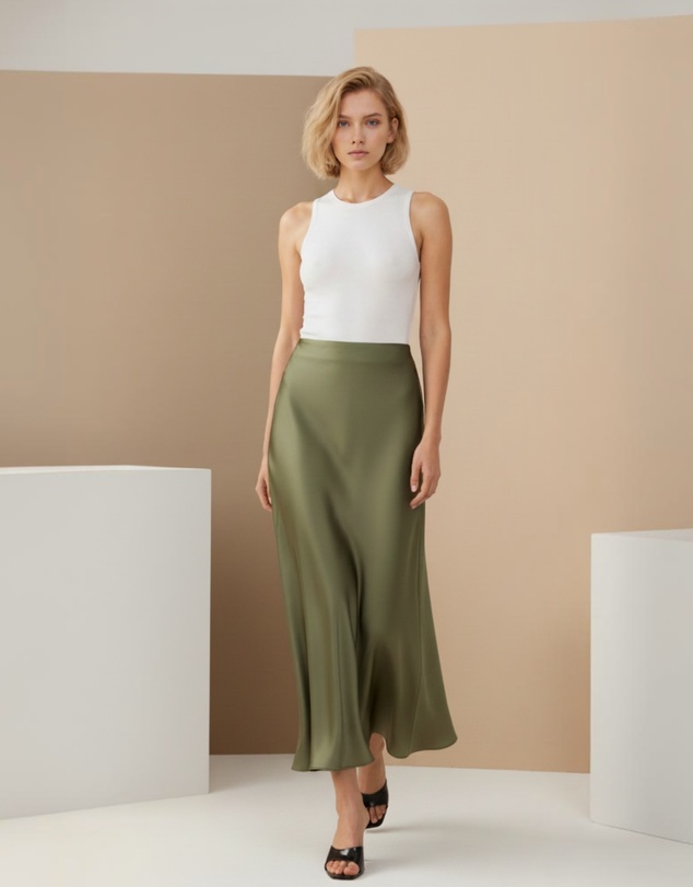 Mossée - Ayla Silk Skirt