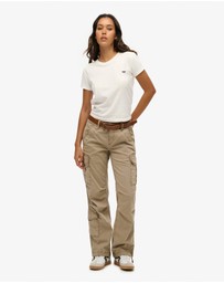 Superdry - Low Rise Straight Cargo Pant