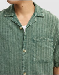 Cotton On - Washed Box Fit Short Sleeve Shirt