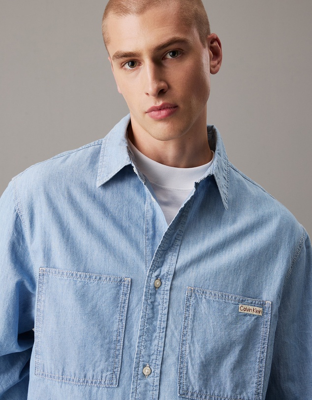 Calvin Klein Jeans - Relaxed Chambray Denim Shirt