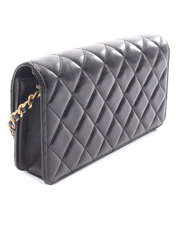 Pre-Loved by Azura Reborn - Pre-Loved CC Quilted Lambskin East West Single Flap