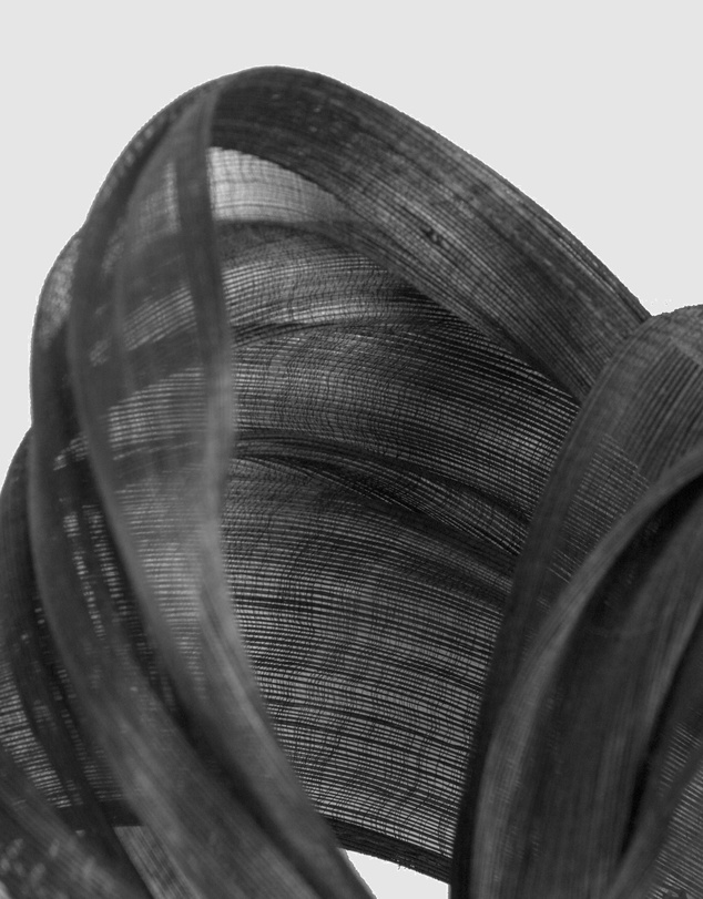 Fillies Collection - Bespoke Black Bow Racing Fascinator