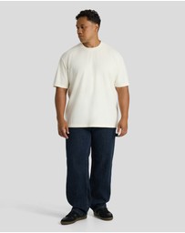 Johnny Bigg - Bias Stripe Relaxed Fit Tee