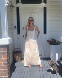 Esther & Co - Holden Dress - Beige Floral