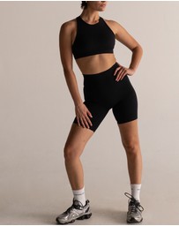 HyperLuxe The Label - High Neck Enso Bra
