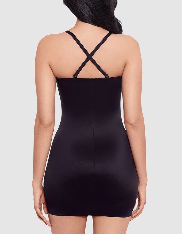 Miraclesuit Shapewear - Convertible-to-Strapless Multiway Shaping Slip Dress