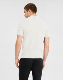 Tarocash - Darius Zip Knit Polo