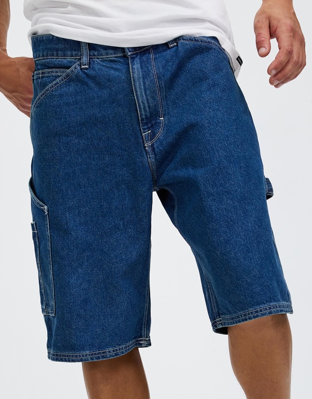 Volcom - Mens Labored Denim Utility Short