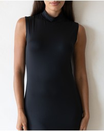 Mod Squad - Luxe Sleeveless Slip Dress Base Layer