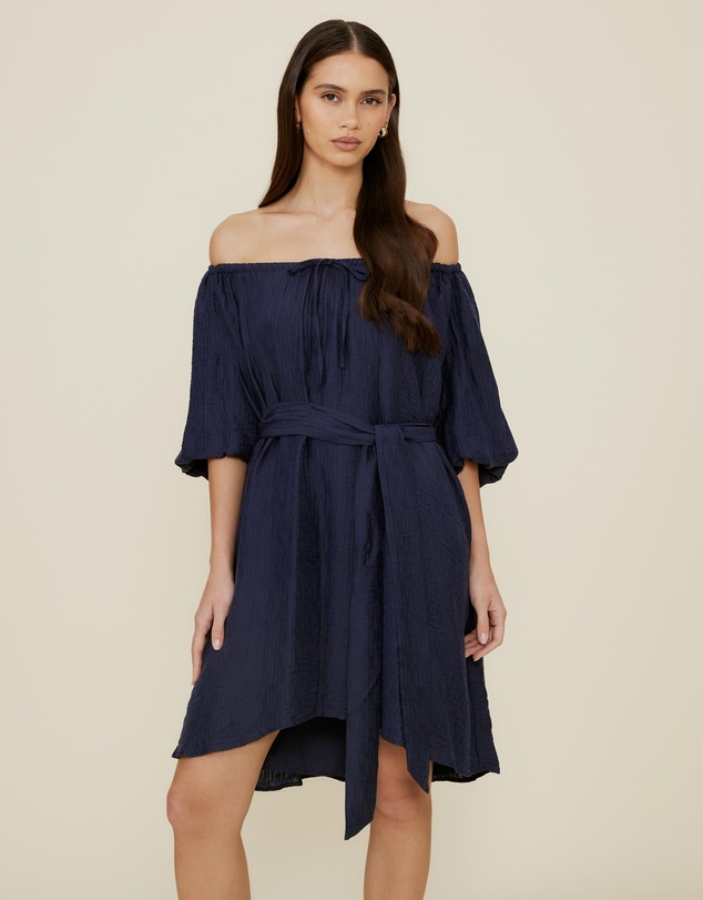 The Fated - Adjustable Neck Mini Dress