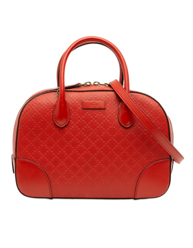 Pre-Loved by Azura Reborn - Pre-Loved Diamante Bright Leather Satchel