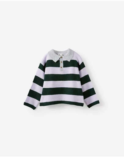 Cotton On Kids - Rugby Knit Polo