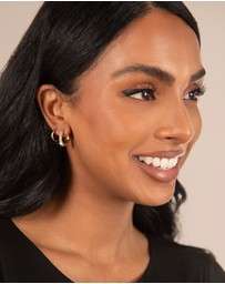 Mestige - Imogen Petite Hoops - 18K Gold Plated