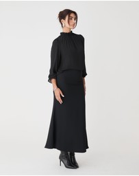 Forcast - Hailey Frill Neck Blouse