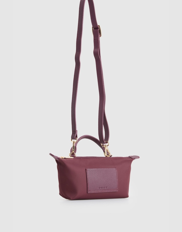 Evity - Noosa Leather Trim Crossbody Bag
