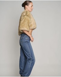 Love and Nostalgia - Little Fur Coat - Brown